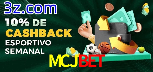10% de bônus de cashback na MCJBET
